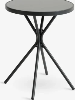 RADSTRUP + GRENAARADSTRUP Ø60 table noir + 2 GRENAA chaises gris-JYSK Discount