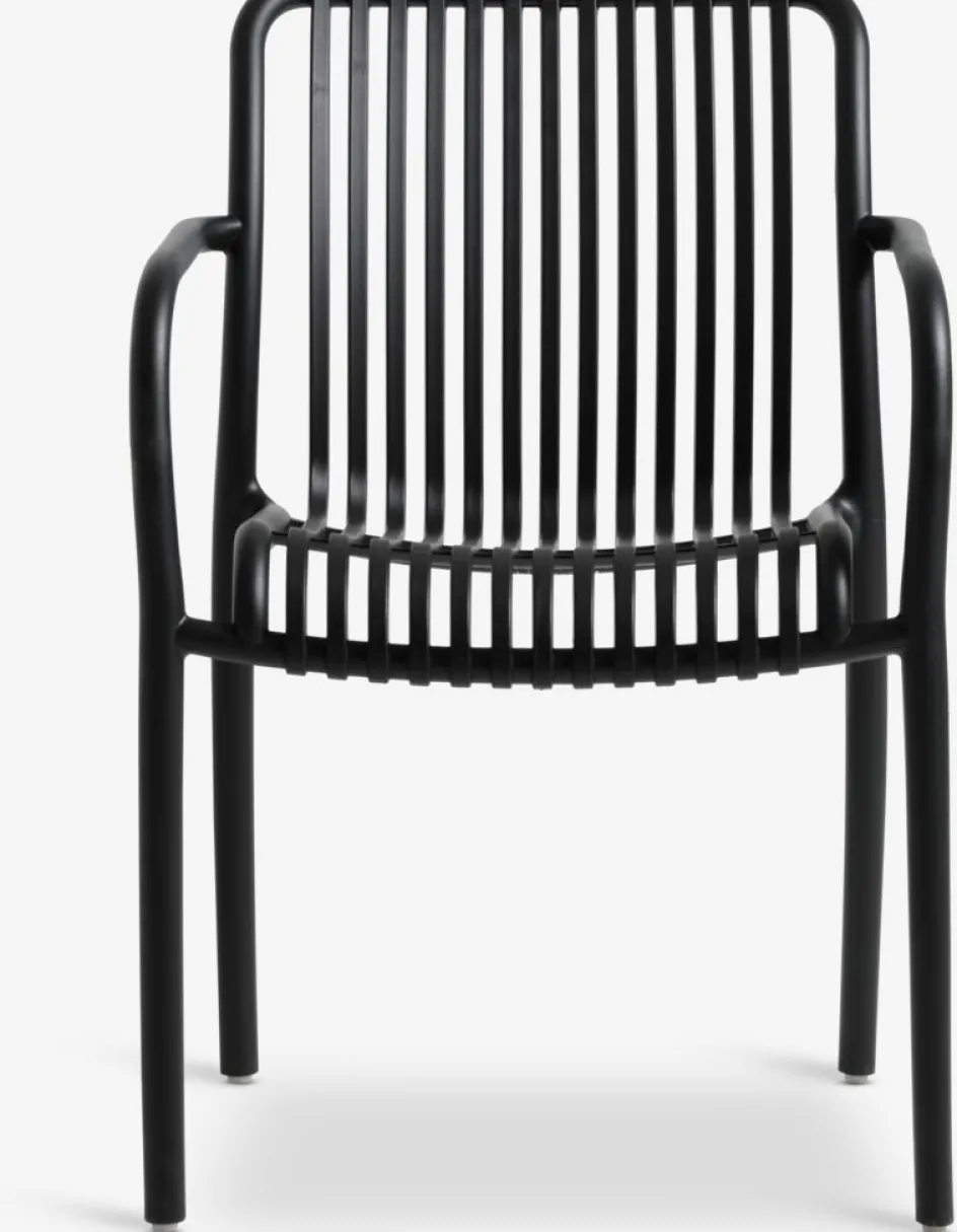 RADSTRUP + NABBENRADSTRUP Ø60 table + 2 NABBEN chaises noir-JYSK New