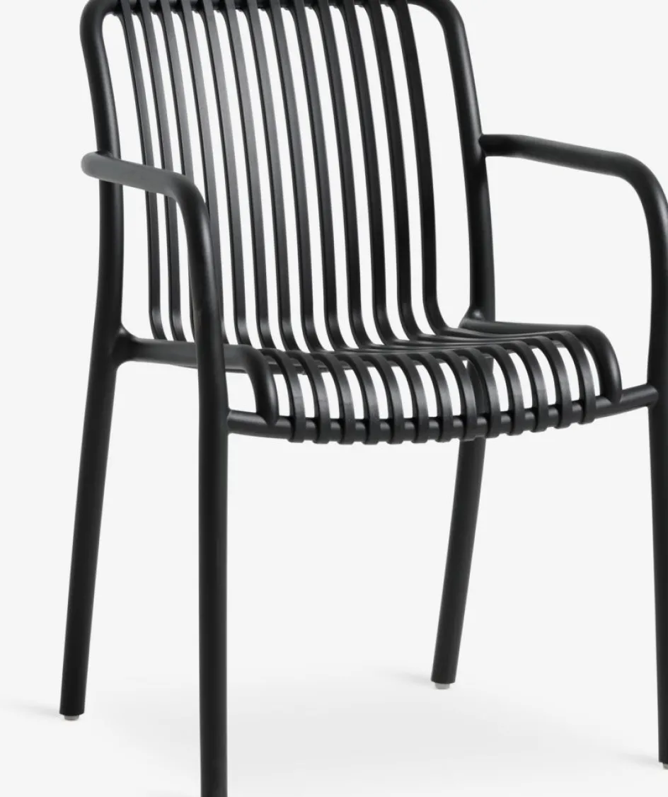 RADSTRUP + NABBENRADSTRUP Ø60 table + 2 NABBEN chaises noir-JYSK New