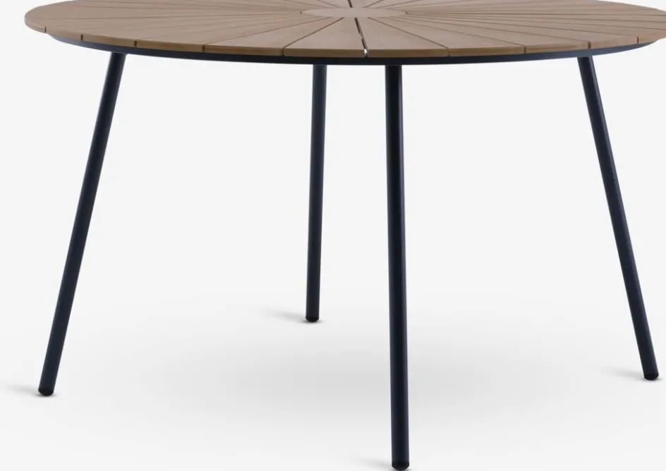 RANGSTRUP + TUERNERANGSTRUP Ø130 table + TUERNE chaises naturel-JYSK Outlet