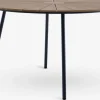 RANGSTRUPTable de jardin RANGSTRUP Ø130 naturel/noir-JUTLANDIA Sale
