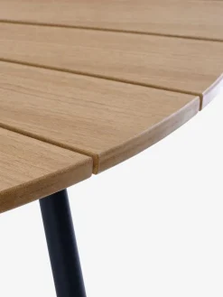 RANGSTRUPTable de jardin RANGSTRUP Ø130 naturel/noir-JUTLANDIA Sale