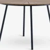 RANGSTRUPTable de jardin RANGSTRUP Ø110 naturel/noir-JUTLANDIA Clearance