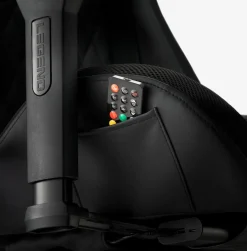 RANUMChaise gaming RANUM a/LED noir/noir-JYSK New