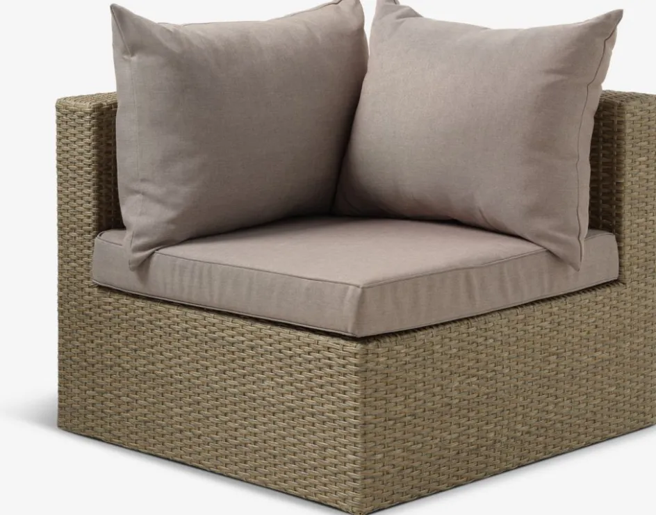 RAVNDRUPEnsemble lounge RAVNDRUP 5 personnes naturel-JYSK Discount