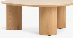 RAVNSBJERGTable basse RAVNSBJERG 90x90 coloris chêne chaud-JYSK Clearance