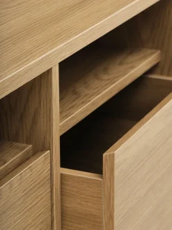 RAVSTEDMeuble d'entrée RAVSTED a/miroir 2 tiroirs coloris chêne ch.-JYSK Online