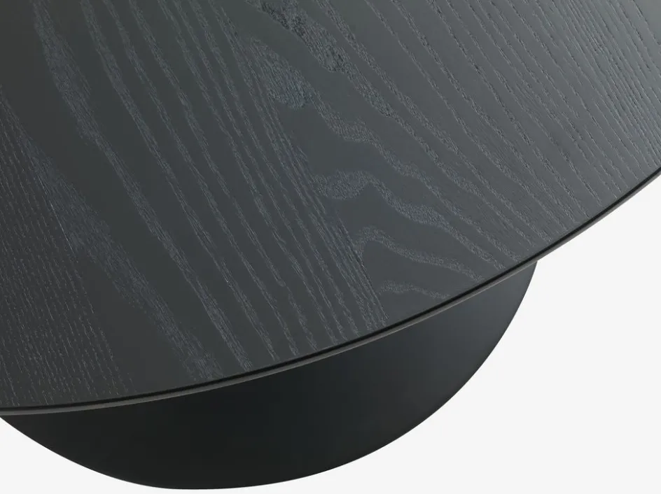 RINGSTEDTable RINGSTED Ø100 placage frêne-JYSK Best