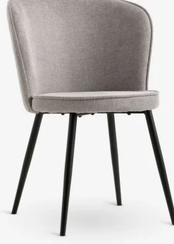 RISSKOVChaise RISSKOV tissu /noir-JYSK Sale