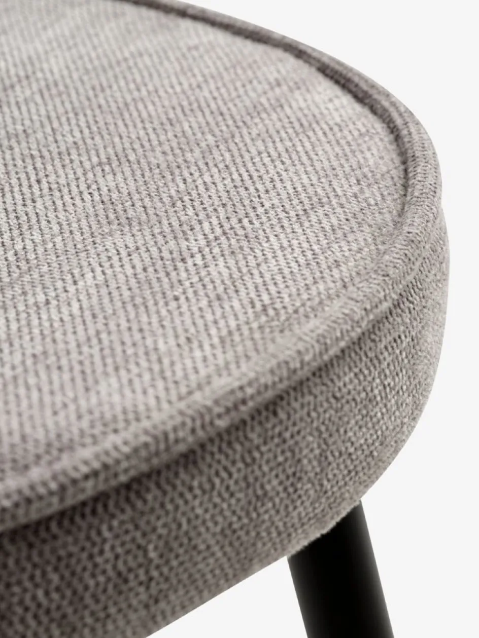 RISSKOVChaise RISSKOV tissu /noir-JYSK Sale