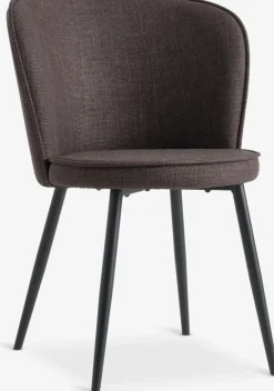 RISSKOVChaise RISSKOV tissu /noir-JYSK New