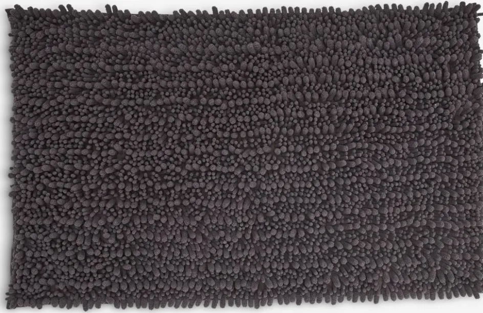 ROSVIKPlusTapis de bain ROSVIK 50x80cm chenille anthracite-JYSK Best
