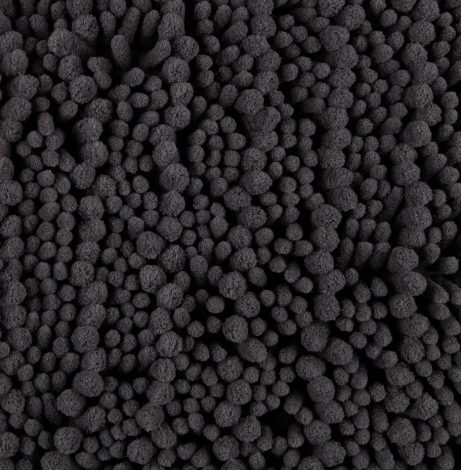 ROSVIKPlusTapis de bain ROSVIK 50x80cm chenille anthracite-JYSK Best