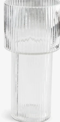 RUNEVase RUNE Ø12xH25cm transparent-JYSK