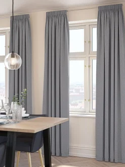 RUSKENRideau RUSKEN 1x140x300 gris clair-JYSK