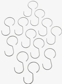 RYDALAnneaux de rideau de douche RYDAL 12 pcs/pqt métal-JYSK New