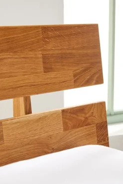 SAGEBYCadre de lit SAGEBY 140x200 chêne naturel-Royal Oak New