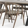 SANDBY + LYKSBORGSANDBY L160 table chêne foncé + 4 LYKSBORG chaises ch. f.-JYSK Outlet