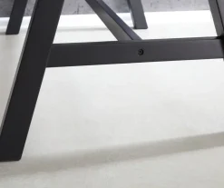 SANDBYTable de bar SANDBY 71x128 chêne naturel/noir-Royal Oak Hot