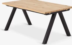 SANDBYTable SANDBY 100x160 chêne naturel/noir-Royal Oak Online