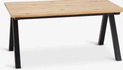 SANDBYTable SANDBY 100x160 chêne naturel/noir-Royal Oak Online