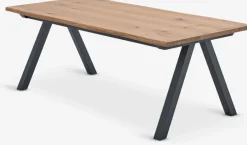 SANDBYTable SANDBY 100x210 chêne naturel/noir-Royal Oak Best