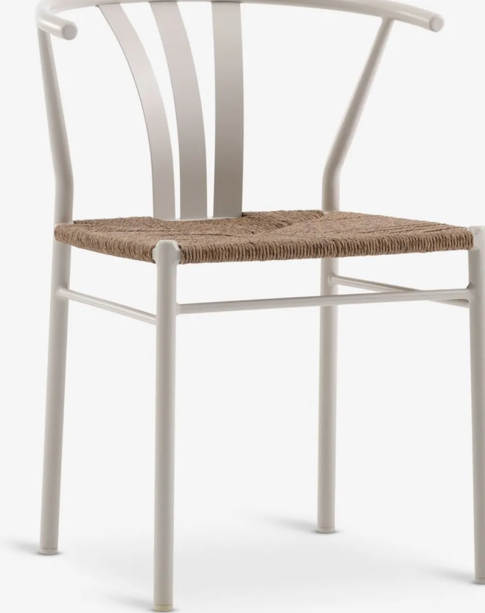 SANDVIG + TAGMARKSANDVIG Ø120 table + 4 TAGMARK chaiess beige-JYSK Sale