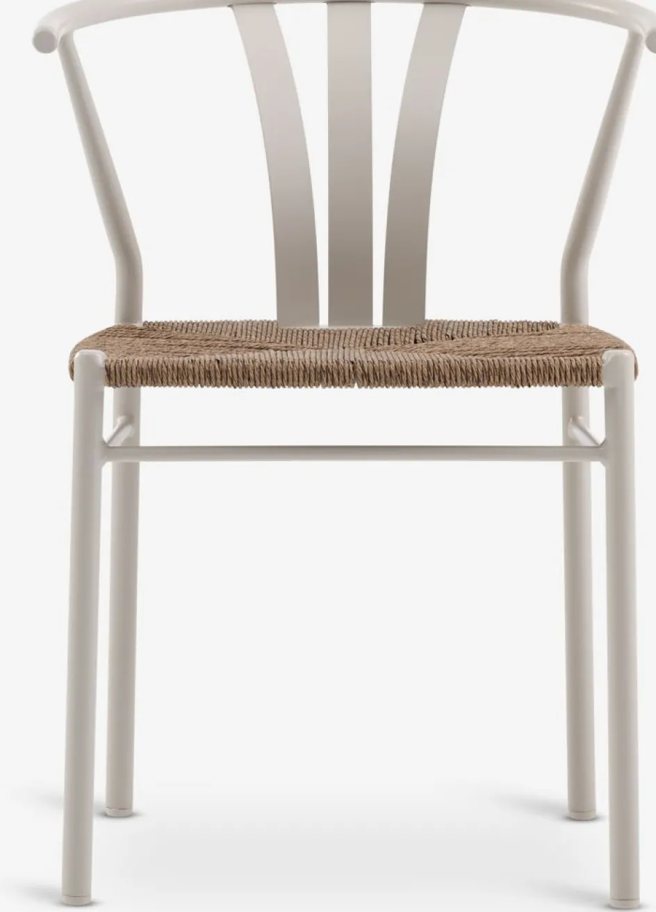 SANDVIG + TAGMARKSANDVIG Ø120 table + 4 TAGMARK chaiess beige-JYSK Sale