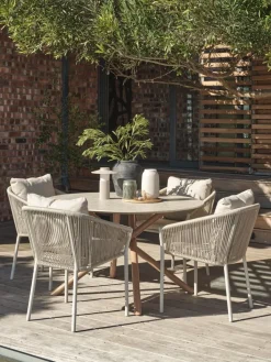 SANDVIGTable de jardin SANDVIG Ø120 beige-JYSK Hot