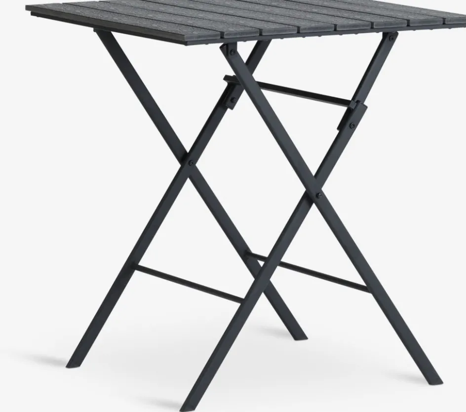 SANDVIKA + GUDHJEMSANDVIKA L65 table + 2 GUDHJEM chaises noir-JYSK Best