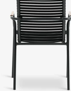SANDVIKA + NABESANDVIKA L65 table l + 2 NABE chaises noir-JYSK Best