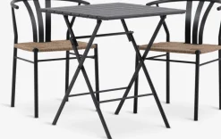 SANDVIKA + TAGMARKSANDVIKA L65 table + 2 TAGMARK chaises-JYSK Online