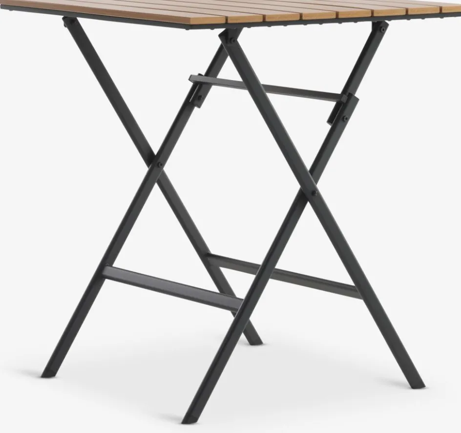 SANDVIKA + TAGMARKSANDVIKA L65 table l + 2 TAGMARK chaises noir-JYSK