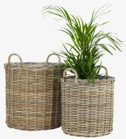 SANSEBIEPanier pour plantes SANSEBIE Ø50/40 kubu naturel 2pcs/lot-JYSK Best