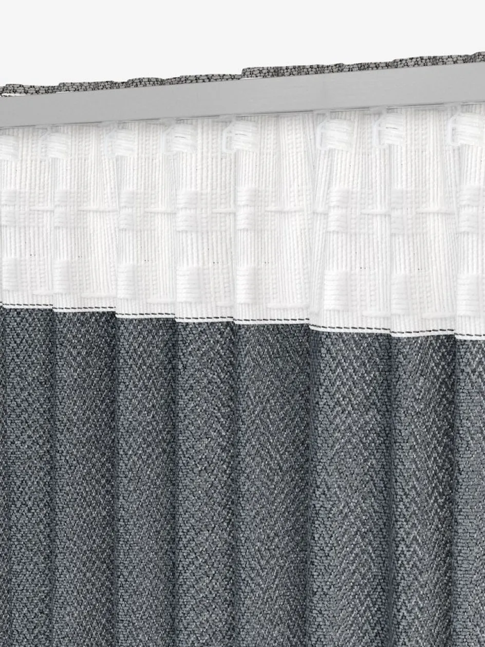 SAVALENRideau SAVALEN 1x140x245 chenille gris-JYSK