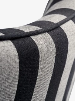 SIMESTEDFauteuil SIMESTED rayures tissu noir/beige-JYSK Online