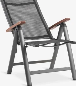 SIRDAL + SIRDALSIRDAL L91 table eucalyptus + 4 SIRDAL chaises gris-JUTLANDIA Hot