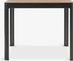 SIRDAL + SIRDALSIRDAL L91 table bois dur + 4 SIRDAL chaises gris-JUTLANDIA New