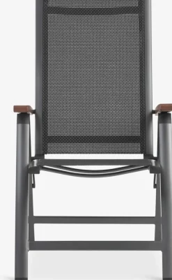 SIRDAL + SIRDALSIRDAL L149 table eucalyptus + 4 SIRDAL chaises gris-JUTLANDIA