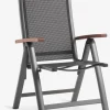 SIRDALChaise inclinable SIRDAL gris-JUTLANDIA Discount