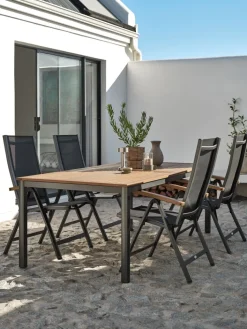 SIRDALChaise inclinable SIRDAL gris-JUTLANDIA Discount