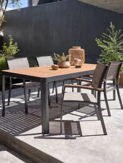 SIRDALTable de jardin SIRDAL l91xL211 eucalyptus-JUTLANDIA Online