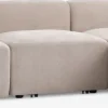 SKEJBYCanapé modulable SKEJBY 3 personnes a/pouf tissu beige-JYSK Best