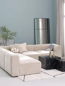 SKEJBYCanapé modulable SKEJBY 5 personnes angle beige-JYSK New