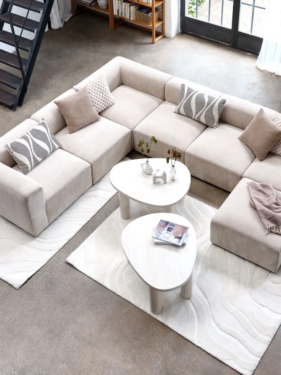 SKEJBYModule canapé SKEJBY central tissu beige-JYSK Sale