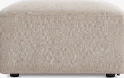 SKEJBYModule canapé SKEJBY méridienne/pouf tissu beige-JYSK Hot