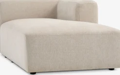 SKEJBYModule canapé SKEJBY méridienne droit tissu beige-JYSK Best