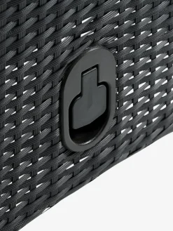 SKIVEChaise inclinable SKIVE noir-JUTLANDIA New