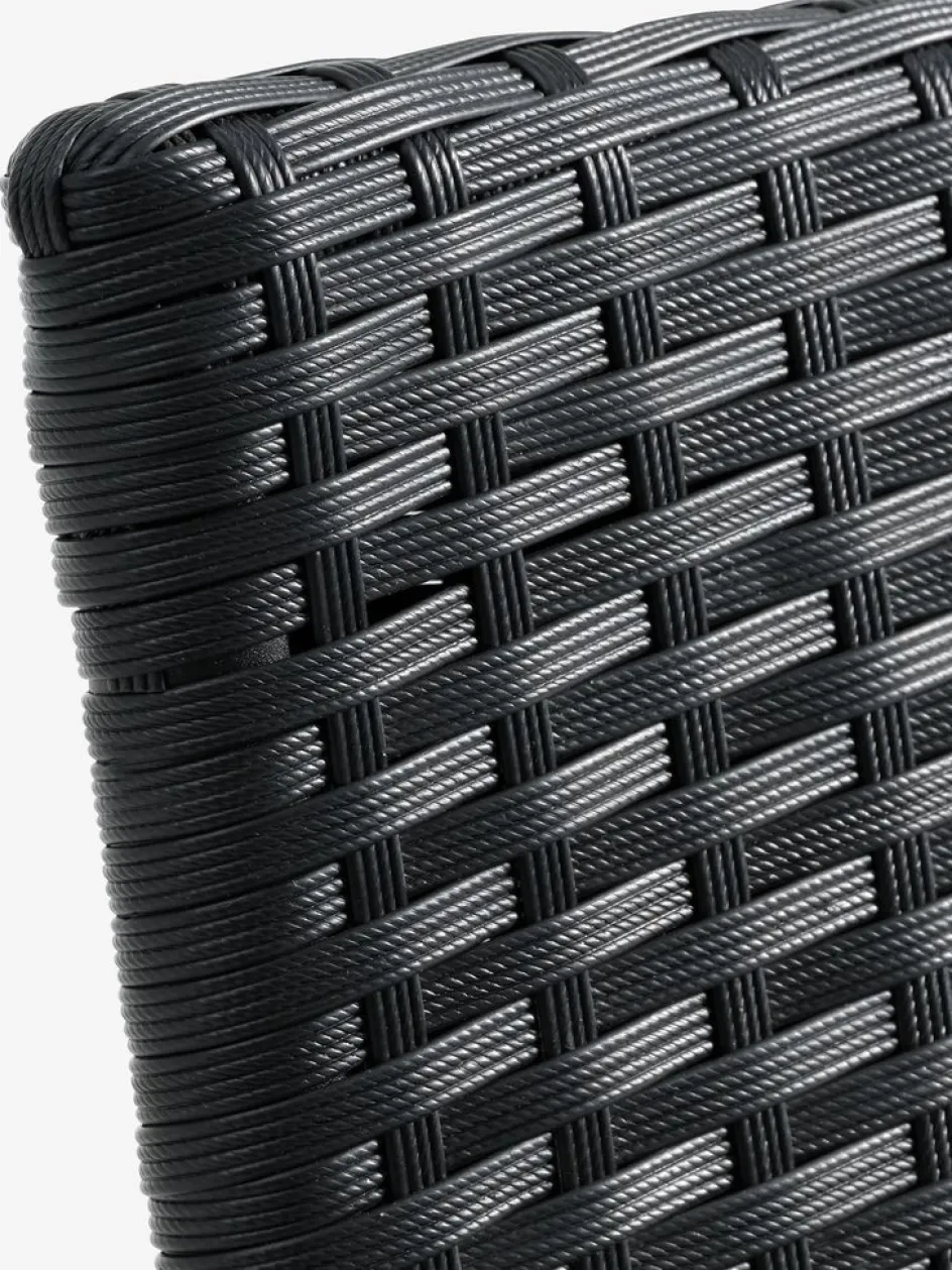 SKIVEChaise inclinable SKIVE noir-JUTLANDIA New