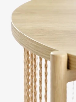 SNESLEVTable basse SNESLEV Ø70 coloris chêne naturel-JYSK New